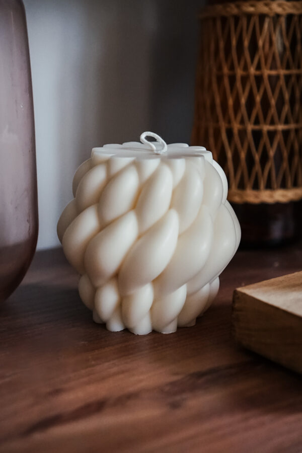 Bougie sculpturale Abyssale