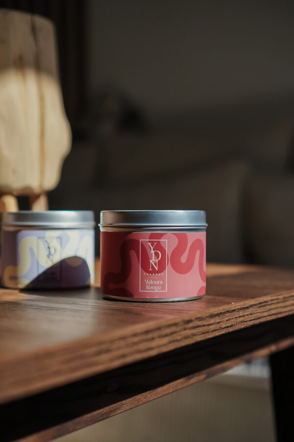 Bougie Velours Rouge 170 ml