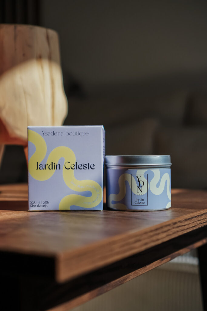 Bougies parfumées Jardin Céleste 170 ml et 240 ml