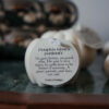 Bougie citrouille sculpturale mini blanche parfum Pumpkin Spiced Latte Ysadena Bougie citrouille mini blanche parfumée Pumpkin Spiced Latte artisanale – Ysadena.