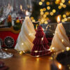 Bougie Sapin Torsadé parfumée – Collection de Noël artisanale Ysadena