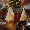 Bougie Sapin Torsadé parfumée – Collection de Noël artisanale Ysadena