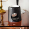 bruleur-fondants-cylindrique-noir-ceramique Brûleur Cylindrique Noir pour Fondants Parfumés