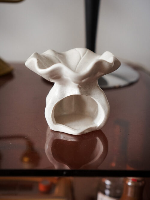 bruleur-fondants-fleur-blanc-vue-angle Brûleur Fleur Blanc pour Fondants Parfumés