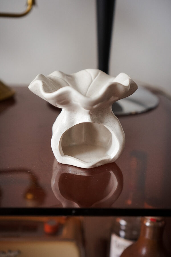 Brûleur Fleur Blanc pour Fondants Parfumés