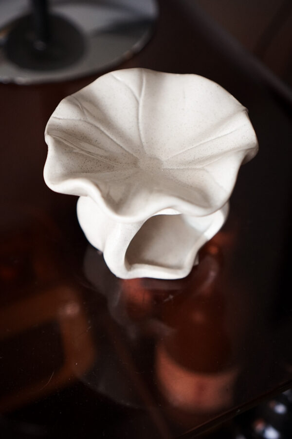 Brûleur Fleur Blanc pour Fondants Parfumés